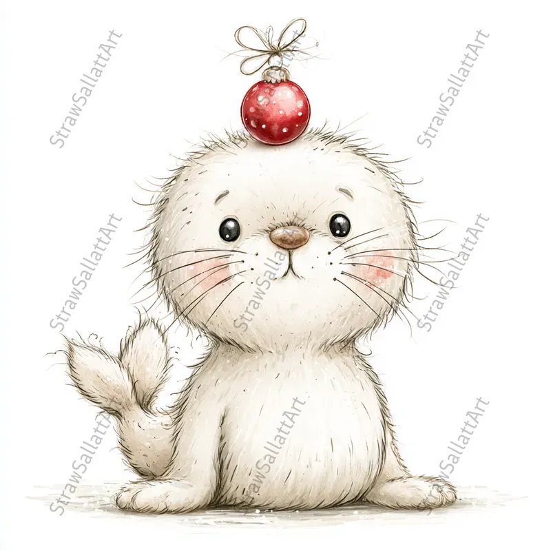 Cute Christmas Character Clipart Tshirts
