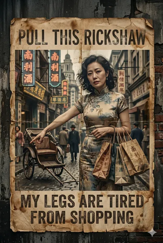 Vintage Shanghai I Want You Parodies