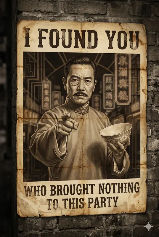 Vintage Shanghai I Want You Parodies