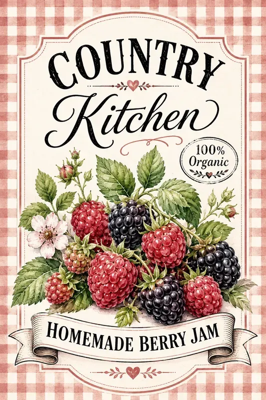 Vintage Farmhouse Market Labels