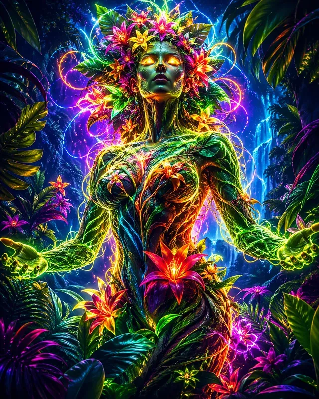 Neon Jungle Gods Of The Wild