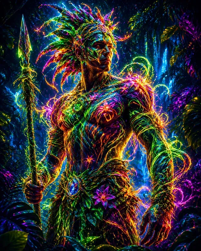 Neon Jungle Gods Of The Wild