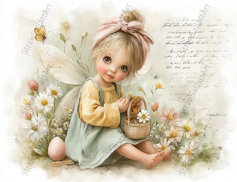 Vintage Easter Junk Journal Postcards
