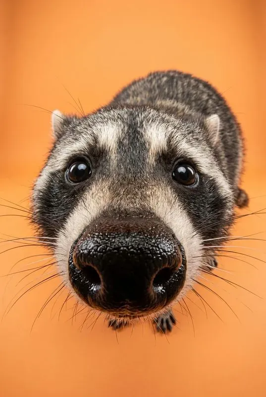 Funny Fisheye Animal Close Up Portraits