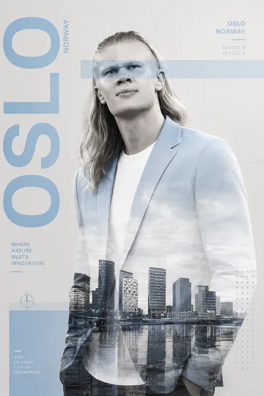 Luxury Double Exposure Swiss Editorials