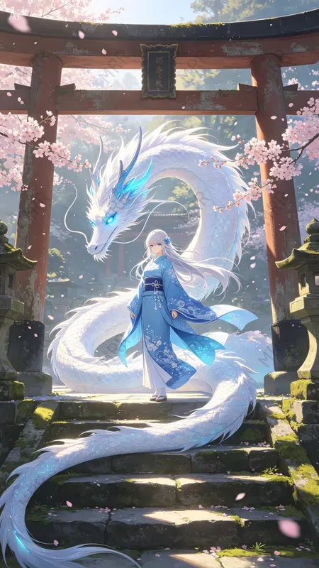 Fantasy Anime Dragon Art Generator