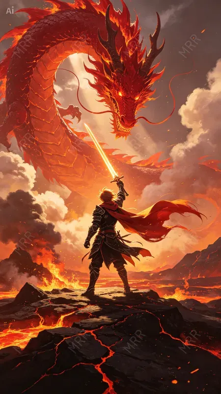 Fantasy Anime Dragon Art Generator