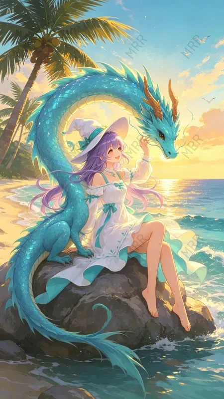 Fantasy Anime Dragon Art Generator