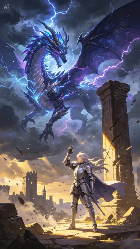 Fantasy Anime Dragon Art Generator
