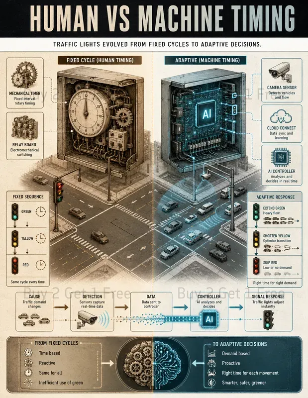 City Traffic Brain Infographics