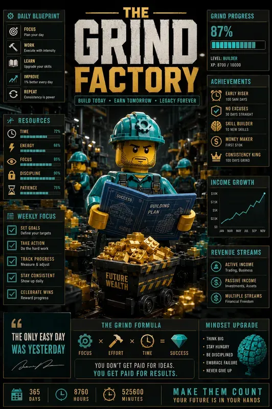 Mining Empire Infographic Posters