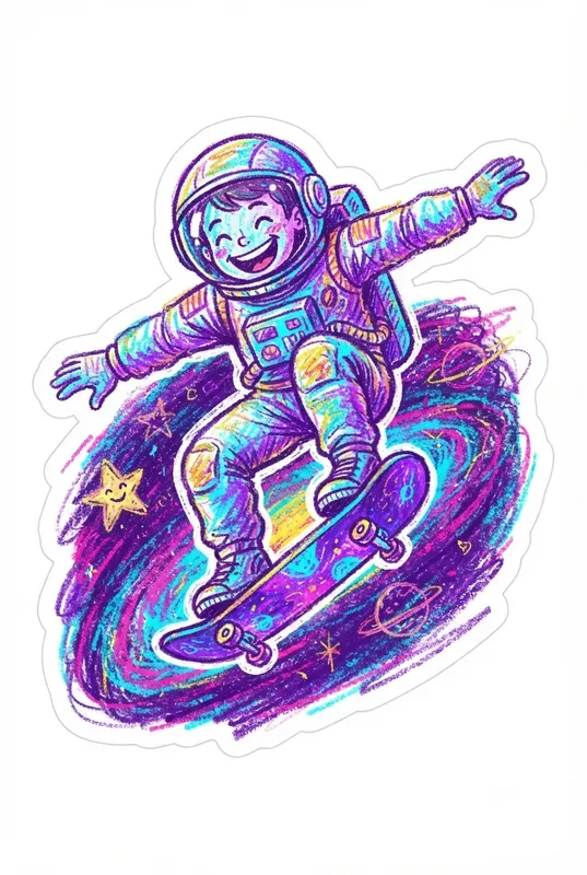 Crayon Art Tshirt Designs