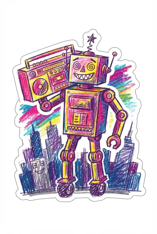 Crayon Art Tshirt Designs