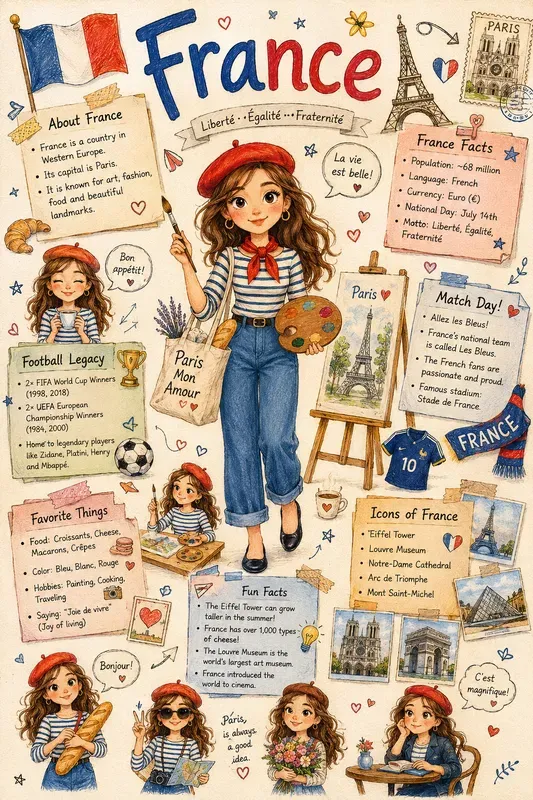 Country Scrapbook Journal Generator