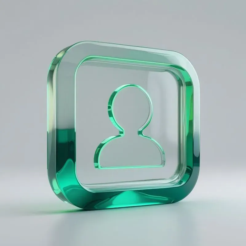 Glassmorphism 3D UI Icon Generator