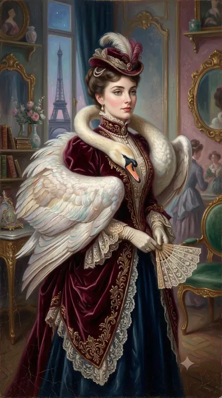 Parisian Victorian Surreal Characters