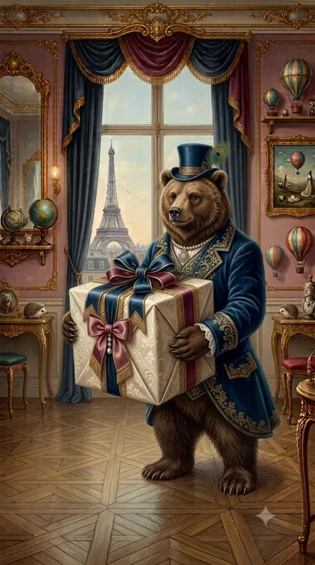 Parisian Victorian Surreal Characters