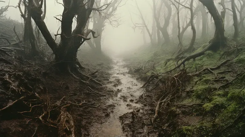 1980s Real Dark Fantasy Film Landscapes
