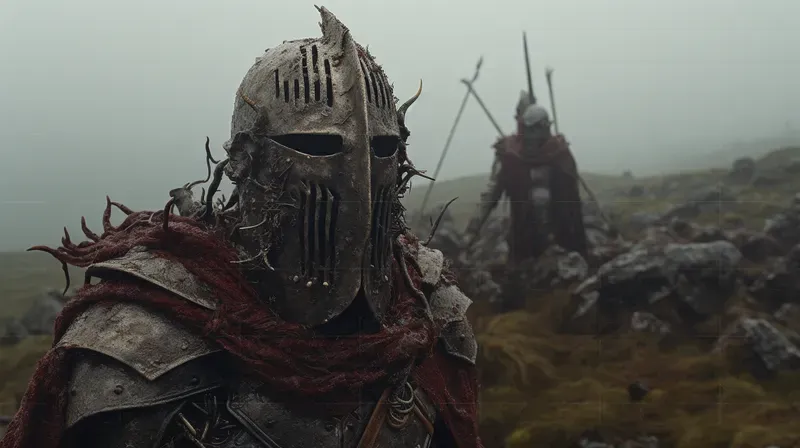 1980s Real Dark Fantasy Film Landscapes
