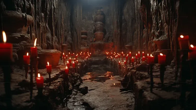 1980s Real Dark Fantasy Film Landscapes