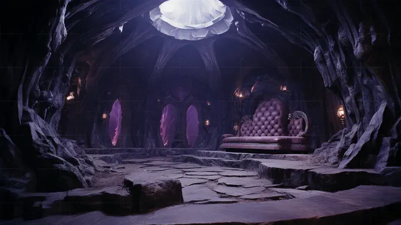 1980s Real Dark Fantasy Film Landscapes