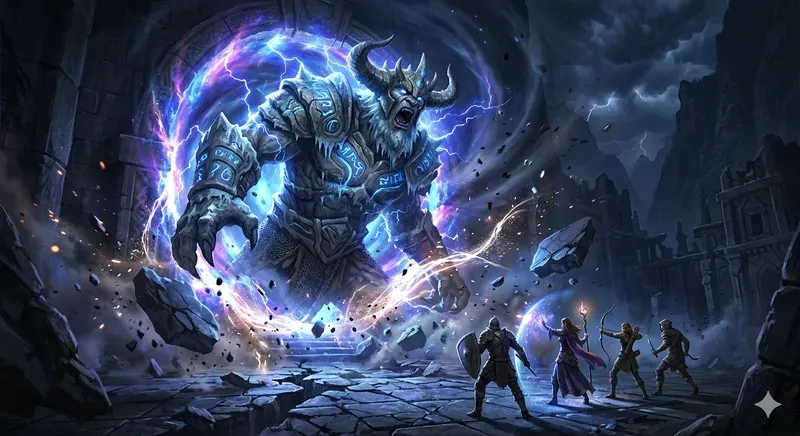 Epic Boss Summoning Scene Generator