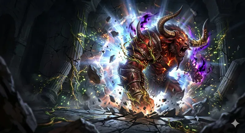 Epic Boss Summoning Scene Generator