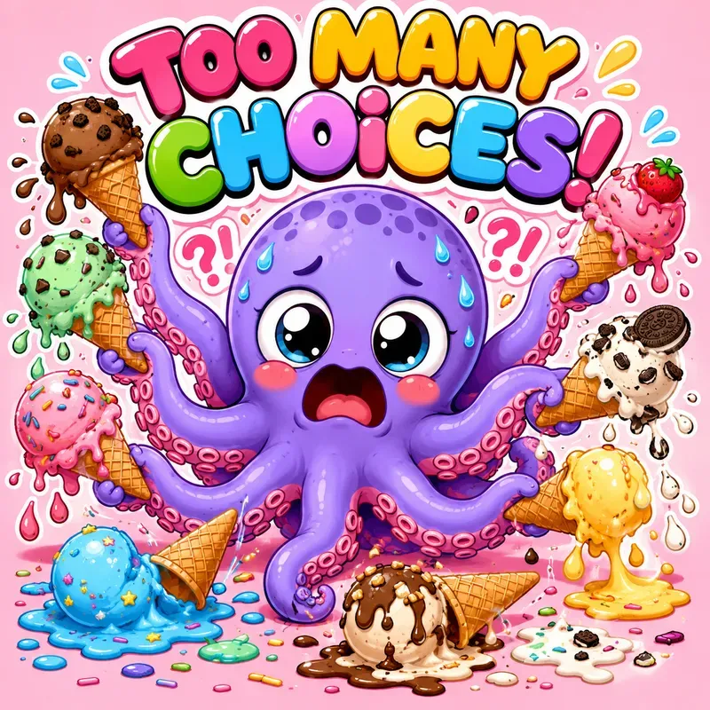 Kawaii Snack Chaos Stickers