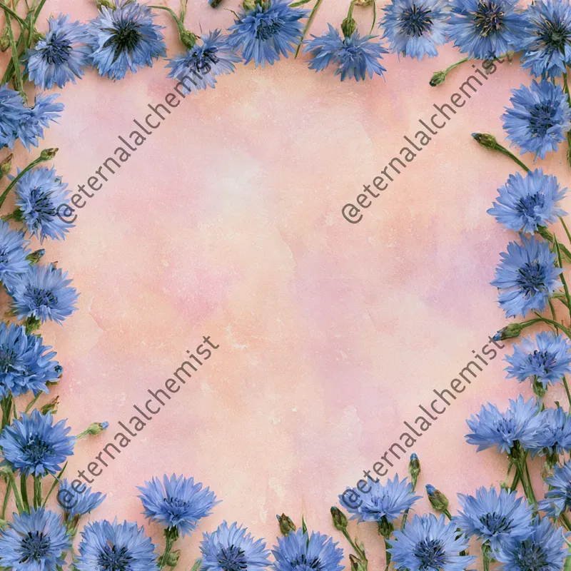 Summer Bloom Borders Scrapbook Pgs