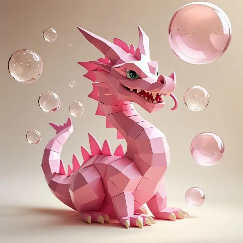 Title: Cubistic Pink In Evoking Fantasy
Plural: Cubistic Pinks In Evoking Fantasies