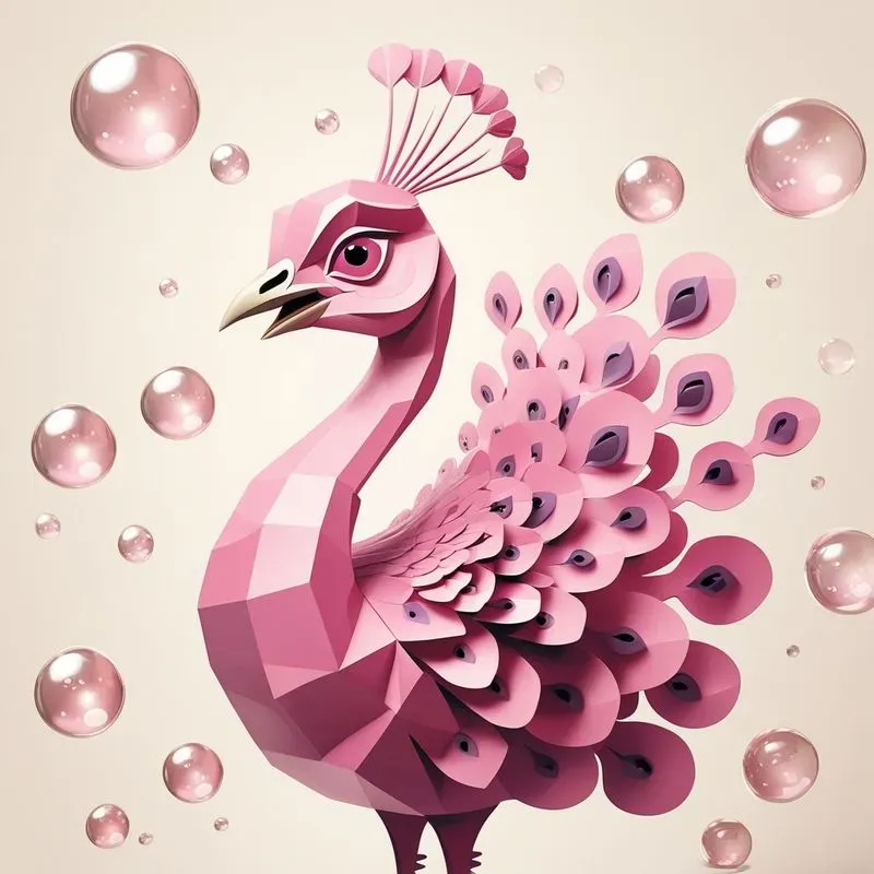 Title: Cubistic Pink In Evoking Fantasy
Plural: Cubistic Pinks In Evoking Fantasies