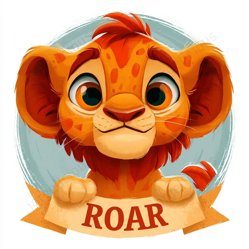 Cute Character Prints And Stickers