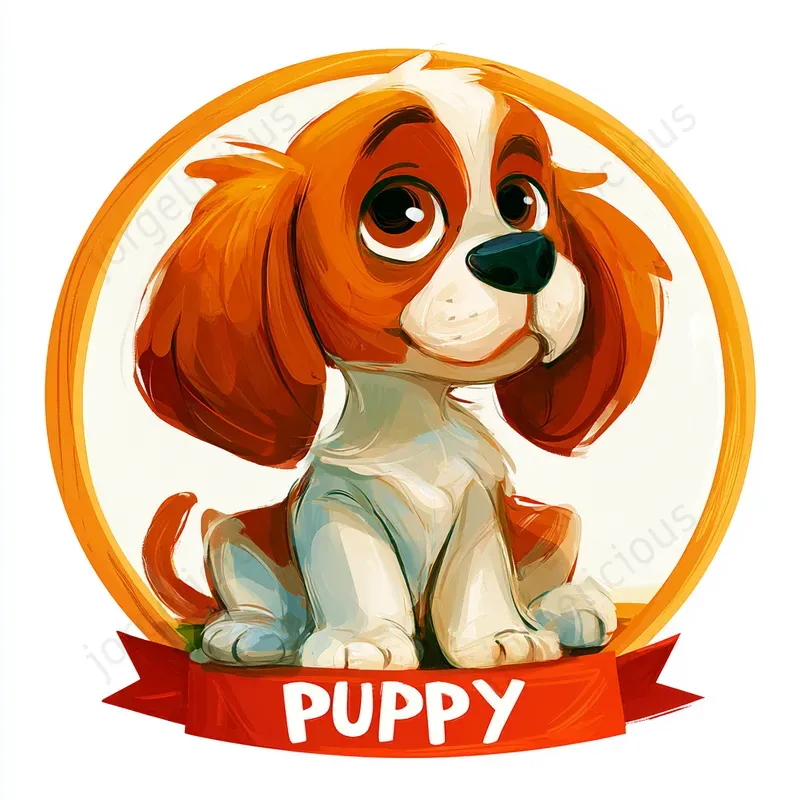 Cute Character Prints And Stickers