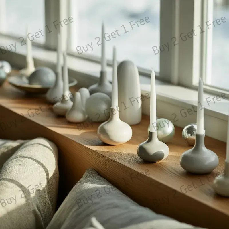 Minimal Scandinavian Xmas Home Decor Art