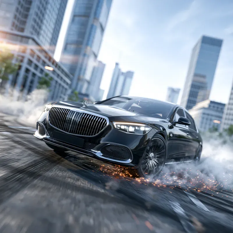 Dynamic Automotive Photography Generator