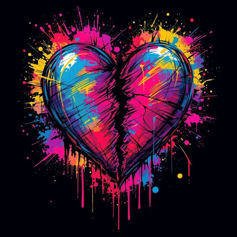 Tshirt Design Bright Graffiti Style