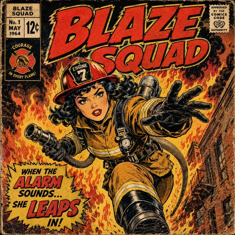 Custom Comic Book Cover Portraits