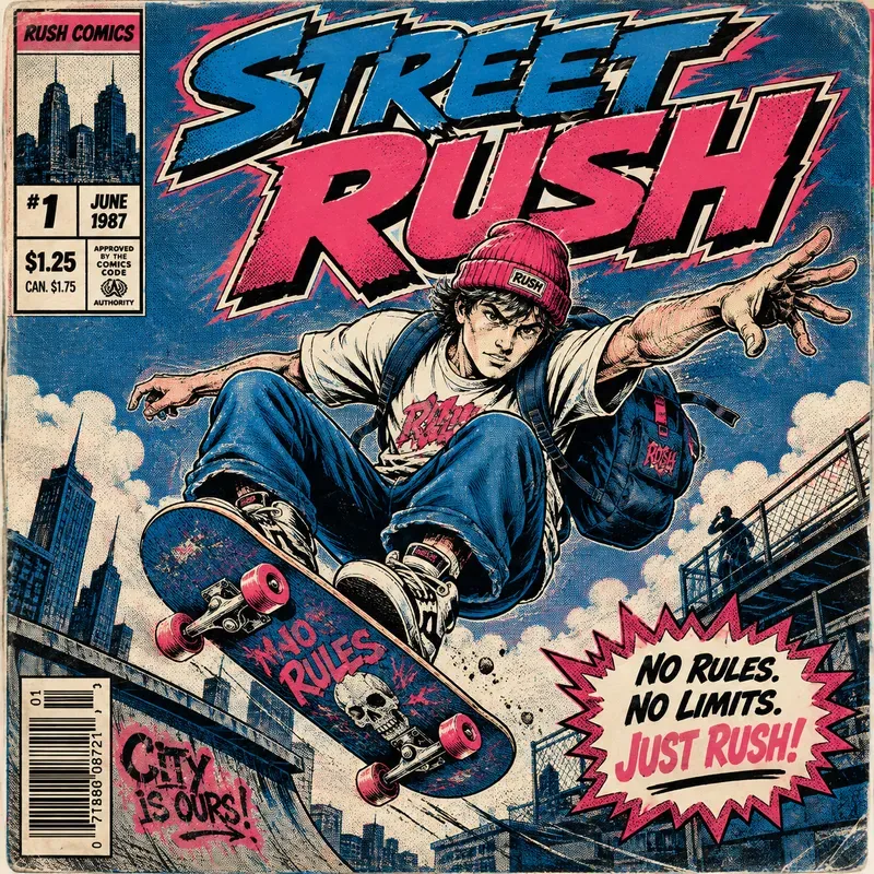 Custom Comic Book Cover Portraits