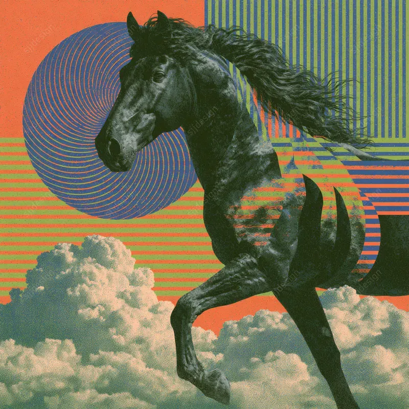 Surreal Pop Collages