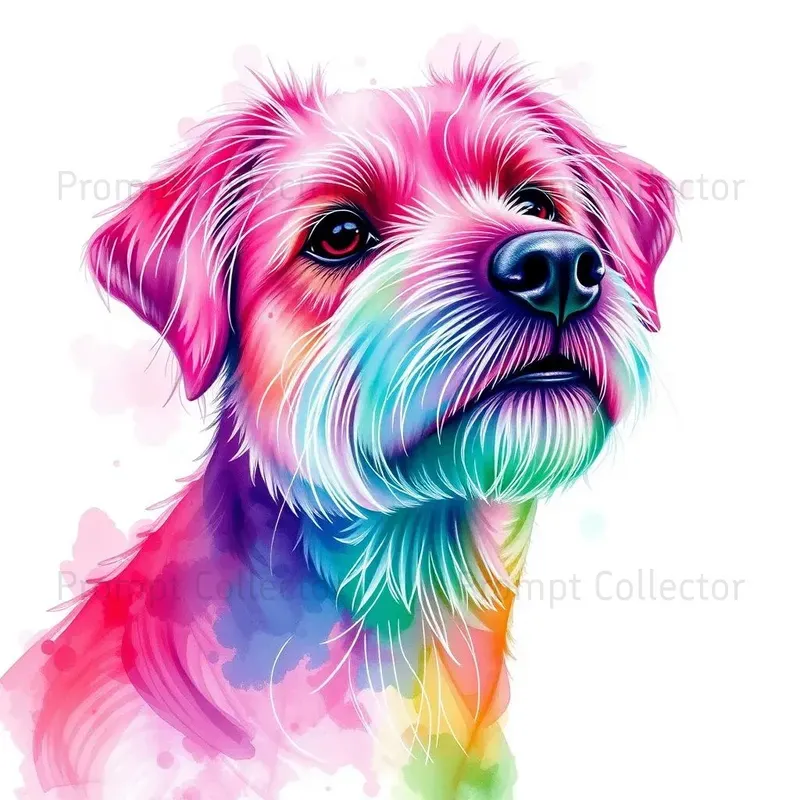 Digital Paintings With Watercolor Effects