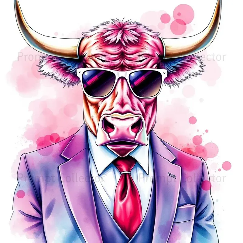 Digital Paintings With Watercolor Effects