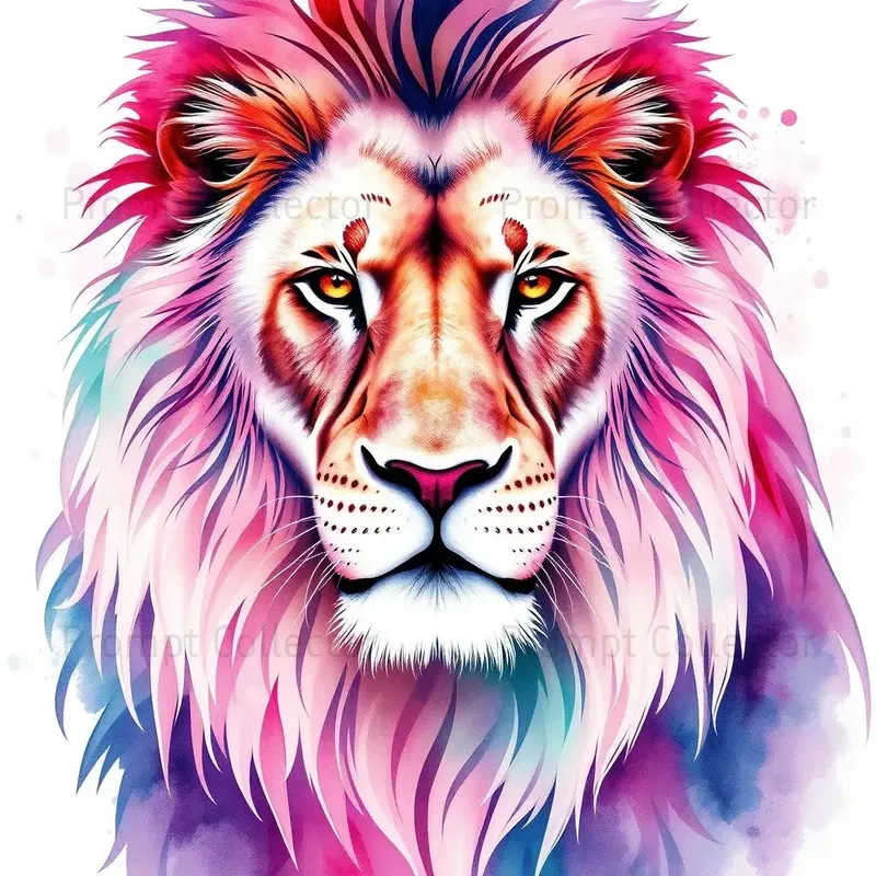 Digital Paintings With Watercolor Effects
