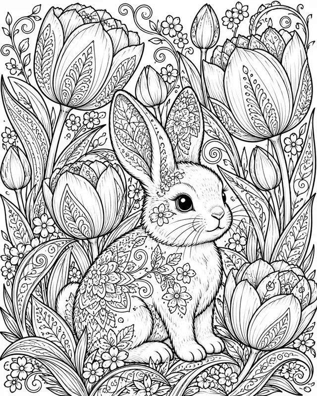 Seasonal Adult Coloring Book Pages