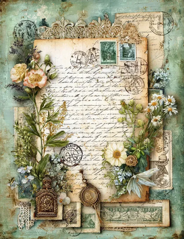 Mothers Day Junk Journal Pages