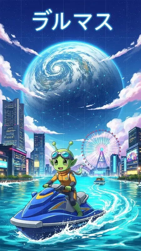 Neon Tides Sky Guardians