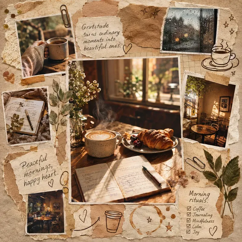 Dreamy Memory Scrapbook Collages