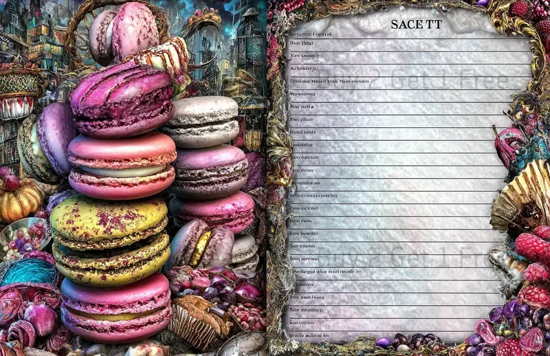 Alice In Ocean Steampunk Double Pages
