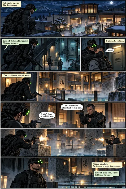 Canonaccurate Game Comic Pages