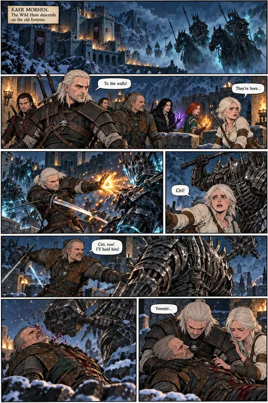 Canonaccurate Game Comic Pages
