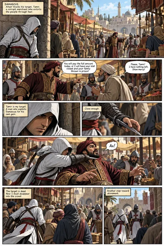 Canonaccurate Game Comic Pages